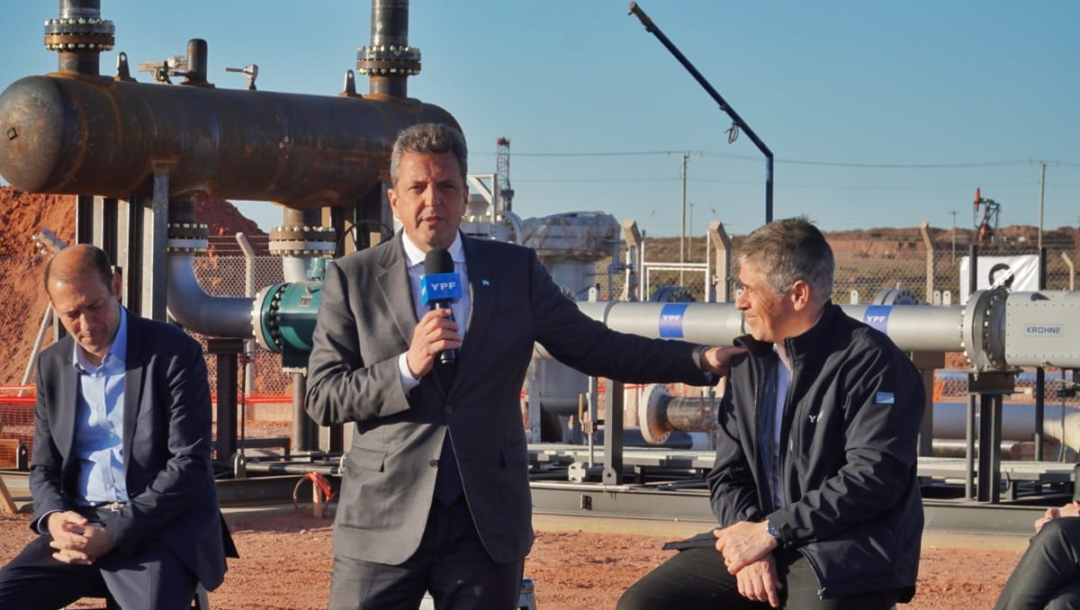 Sergio Massa anunció el dólar Vaca Muerta para las exportaciones petroleras