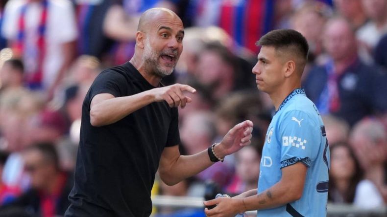 Cuáles fueron las estrellas del Manchester City que elogiaron al Diablito Echeverri