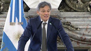 Ministro de Producción Francisco Cabrera