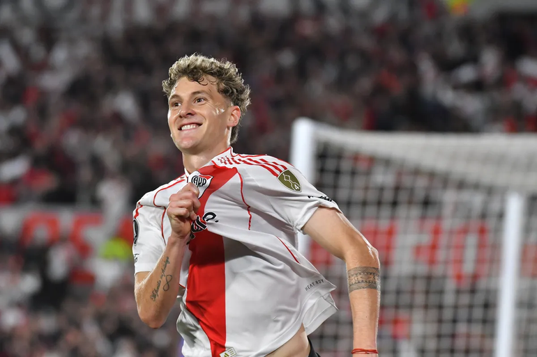 Facundo Colidio anotó el gol de la victoria de River.