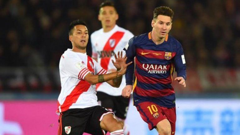 Messi puso el 1 a 0 a los 35 del primer tiempo