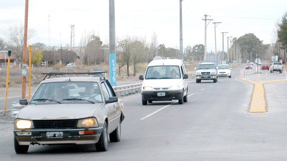 Vialidad mejoró el ingreso oeste, por calle Iguazú.