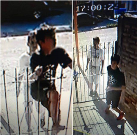 Dos pibes quisieron robar una casa, se asustaron y salieron corriendo