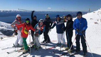 tokio y la familia darin eligieron bariloche para pasar sus vacaciones