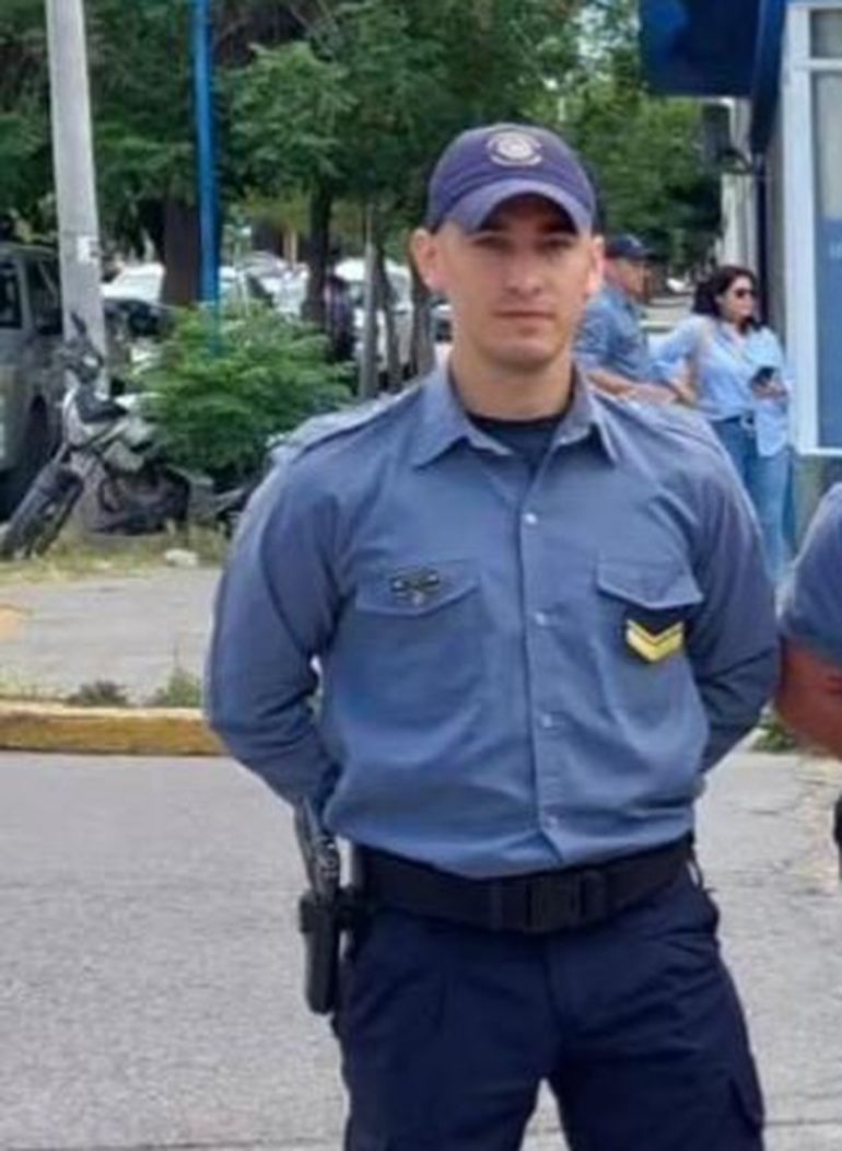La Policía de Río Negro celebró el accionar del Cabo 1° Agustín Ruíz. 