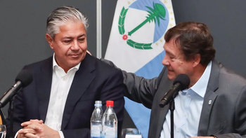 El gobernador de Neuquén, Rolando Figueroa y el de Río Negro, Alberto Weretilneck, llegaron a una acuerdo con Nación.