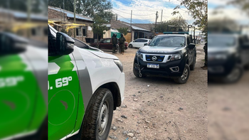 El procedimiento se concretó en viviendas ubicadas sobre calle El Colibrí, en Barrio Nuevo. Foto: Gentileza.