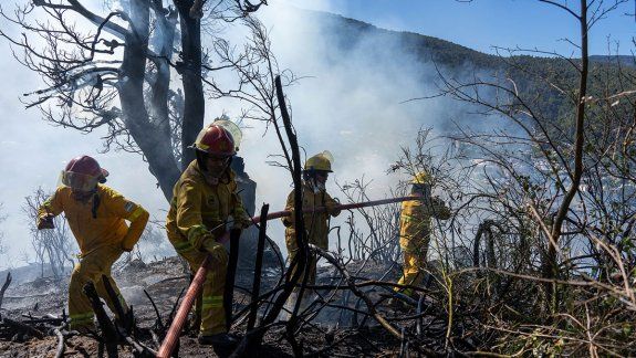 Incendio en San Martín: creen que pudo ser intencional