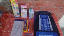 la solidaridad se hace con prevision: 1.000 kits escolares