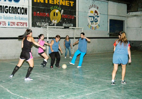 Fútbol 5 para mujeres en Círculo Italiano