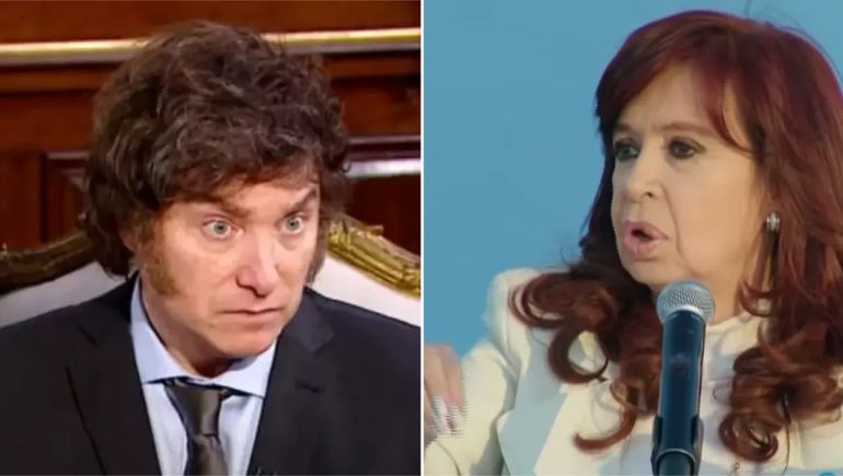 Javier Milei habló de justicia ni bien se conoció la condena de Cristina Fernández de Kirchner.