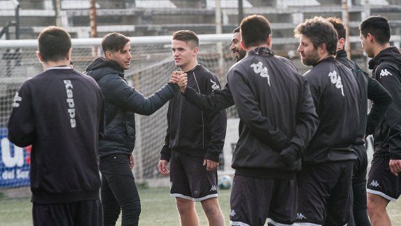 La llegada de De la Fuente y la práctica de fútbol informal.