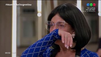 el desconsuelo de juariu al ser eliminada de masterchef: fue un sueno