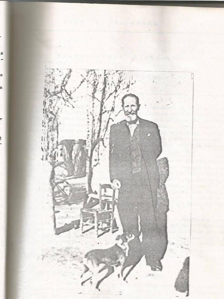 Genaro Fern&aacute;ndez, pare de Juan T. Foto: Gentileza.