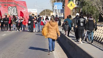 Corte en los puentes durante el martes.