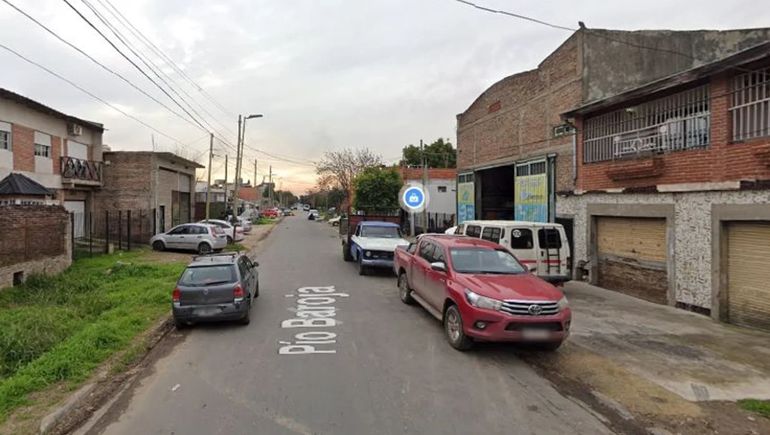 La ubicación donde balearon a la hija del custodio de Patricia Bullrich. La niña murió horas después.