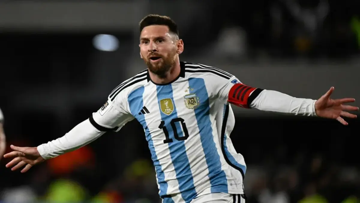 Lionel Messi, la carta de triunfo de la Selección Argentina, que este martes tiene una difícil prueba en la altura de La Paz.