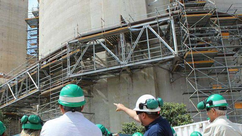 La visita guiada fue para despejar fantasmas sobre el centro nuclear.