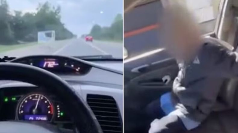 Las imágenes generaron una fuerte reacción en redes sociales y provocaron una ola de denuncias dirigidas a la ANSV.