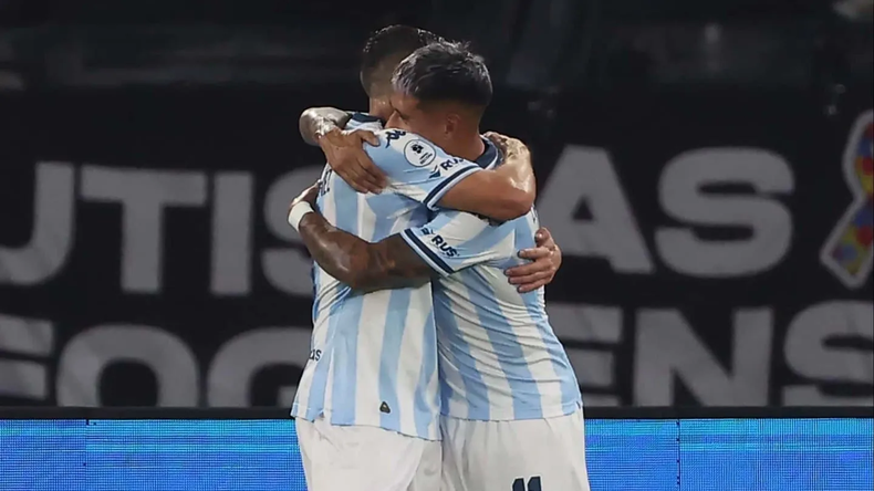 Zaracho y Zuculini hicieron los goles de Racing.