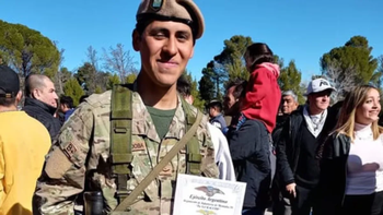 caso soldado cordoba: es evidente que aca hay participacion de un tercero