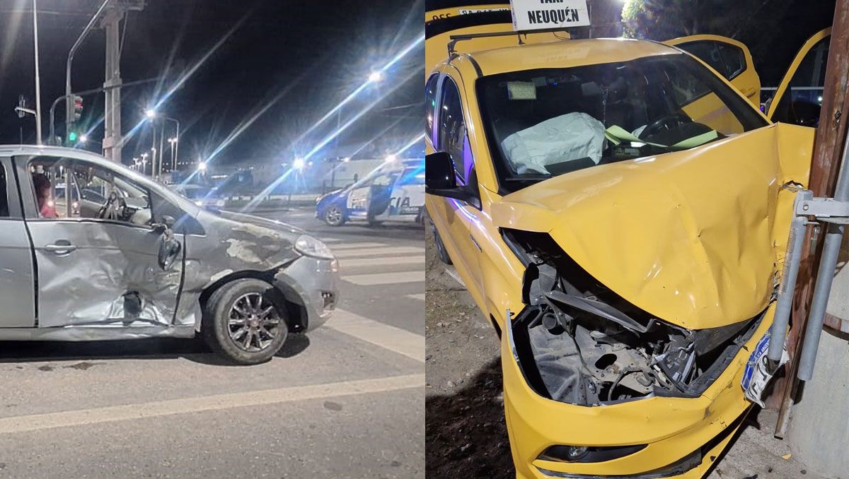 Fuertísimo choque: por culpa de un borracho que giró en U
