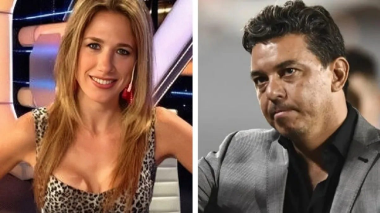 Alina Moine apuró a Gallardo con un posteo en redes