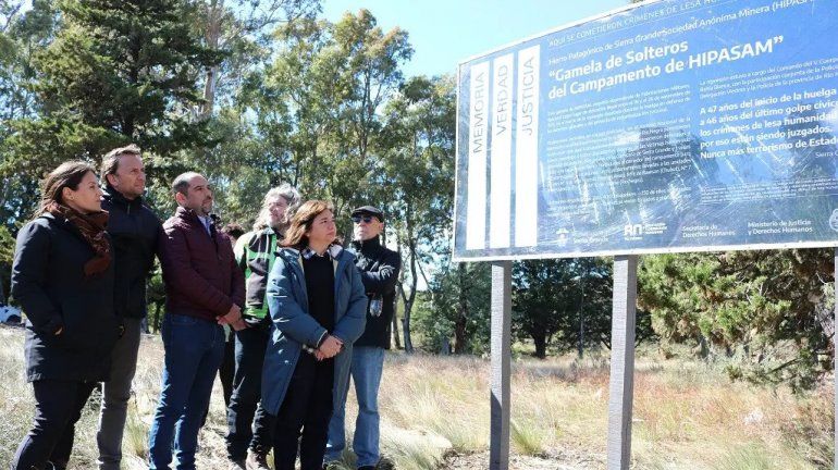 Señalizaron como Sitios de Memoria a dos espacios de Sierra Grande