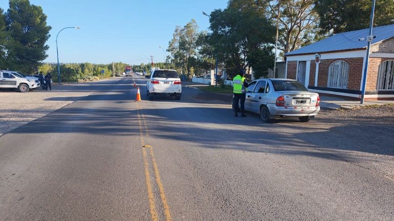Los controles se llevaron a cabo en distintas localidades de Río Negro. Foto: Gentileza.