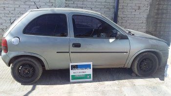 robaron un auto y lo dejaron abandonado en el anai mapu