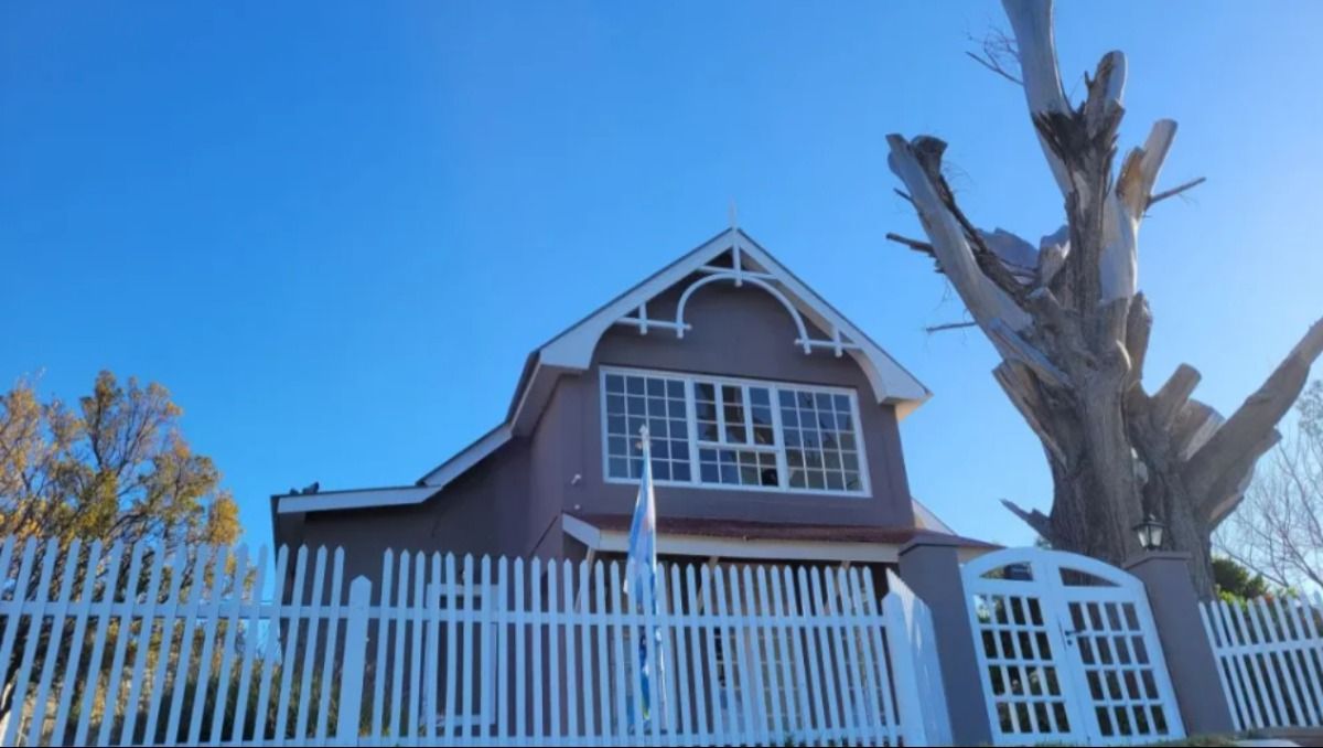 La residencia del gobernador de Chubut, en Comodoro Rivadavia.