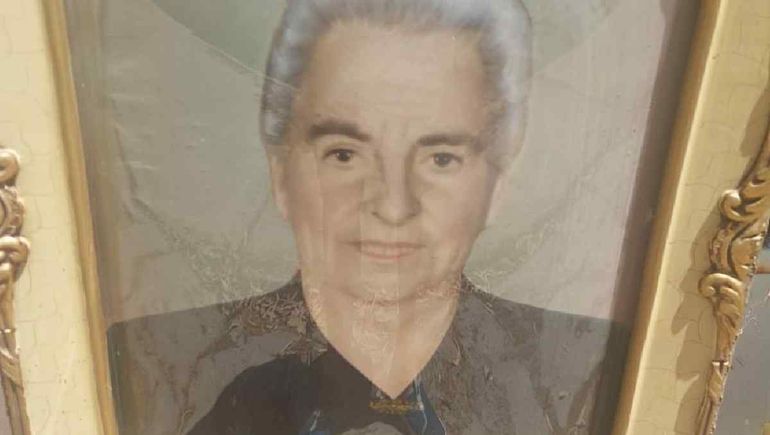 Retrato de la abuela Stortini.