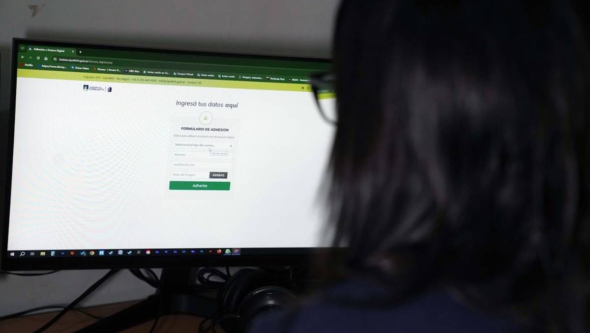 El Municipio permite descargar las boletas desde su sitio web. Foto: gentileza.