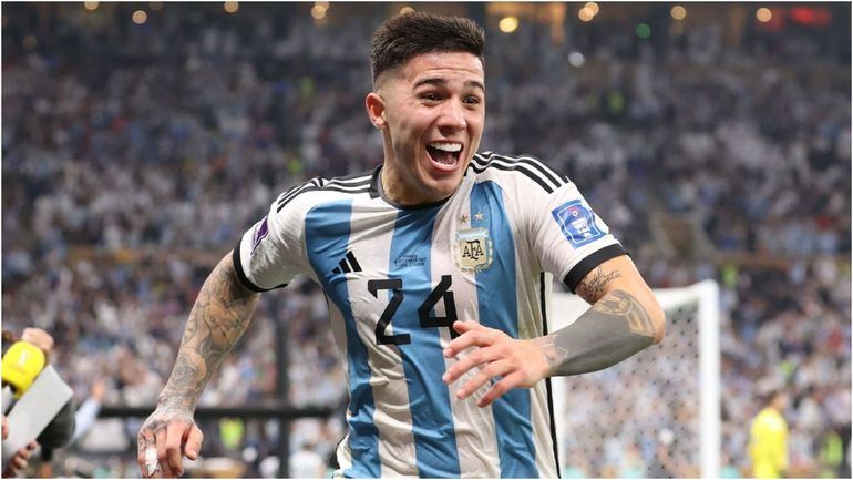 Enzo Fernández contó que hizo con la camiseta que usó en la final del Mundial