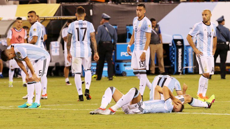 Dolor enorme. La generación de Messi y compañía sigue sin poder ganar un título. Otra vez