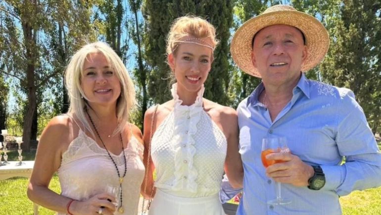 Las primeras fotos del casamiento de Nicole Neumann y Manu Urcera