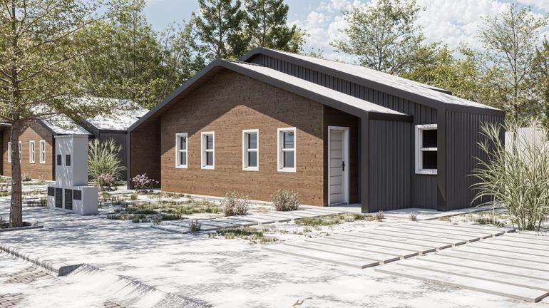 Cada vivienda está pensada con un diseño universal para su construcción.