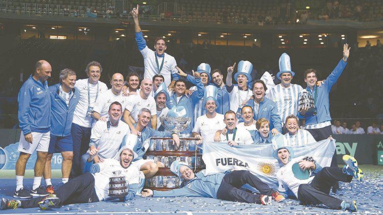 Noche inolvidable para el Niño y todo el equipo argentino
