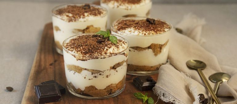 Cómo hacer tiramisú sin gluten y sin azúcar: receta fácil y en 4 pasos