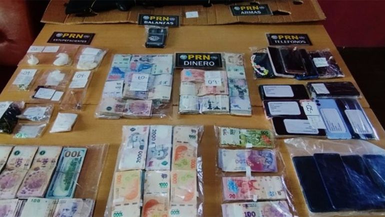 Tras ocho meses de investigación, la Policía desarticuló tres kioscos de drogas