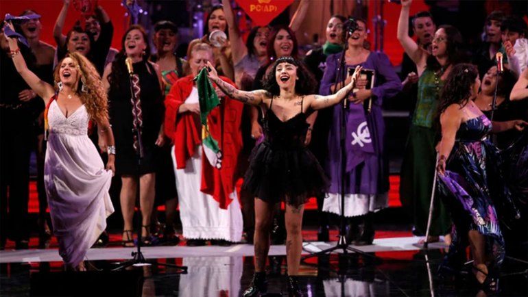 Mon Laferte revolucionó Viña del Mar: pidió por el aborto y la justicia social