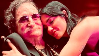 la alegria de lali esposito por la foto que consiguio: la mejor imagen de mi vida