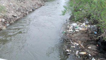 El canal P2 es vital para desagotar las lluvias que caen en la ciudad.