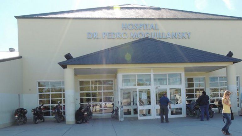 El jóven fue trasladado al hospital.