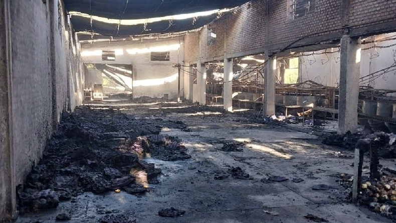 El incendio se desató a solo horas de empezar la temporada.&nbsp;