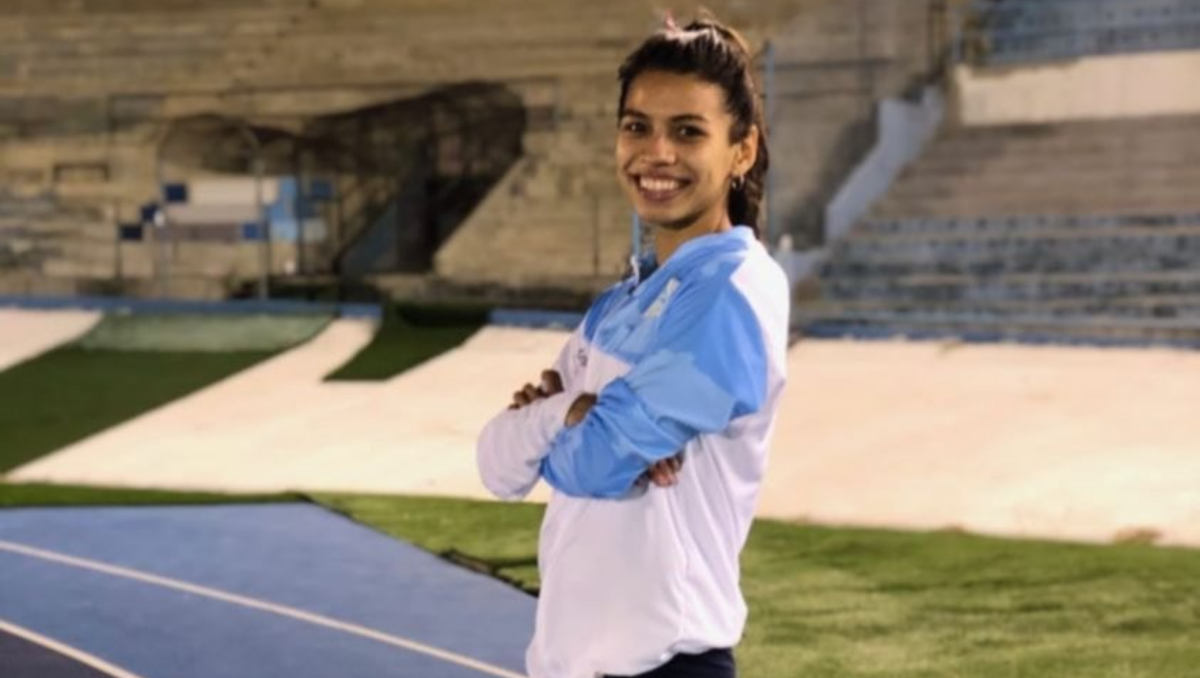 Martina Escudero, una de las grandes deportistas de la ciudad.&nbsp;