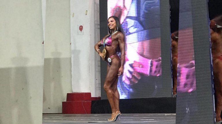 Conocé a Priscilla, la fisicoculturista cipoleña que salió campeona argentina