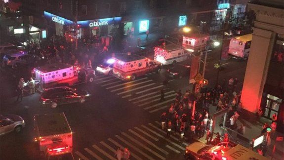 Cuatro heridos en un atentado en el subte de Nueva York