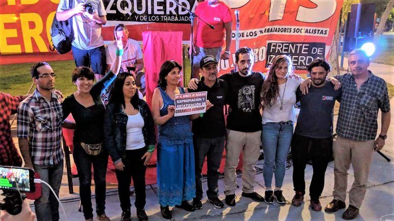 El Frente de Izquierda y de los Trabajadores cerró su campaña en Río Negro