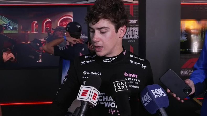 Franco Colapinto no sumó puntos en Imola.